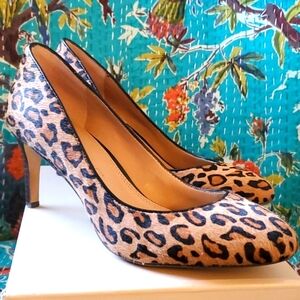🐆Banana Republic Ivonne Leopard Calf Hair